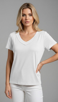 Tshirt Decote V Básica